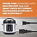 Pressure Power Cord Compatible with Crock-Pot 4 & 8 Quart Express Multicooker SCCPPC400-V1 & SCCPPC800-V1,3ft Power Cord Cable Replacement for Instant Pot,Rice Cooker,2 Pin /2 Prongs