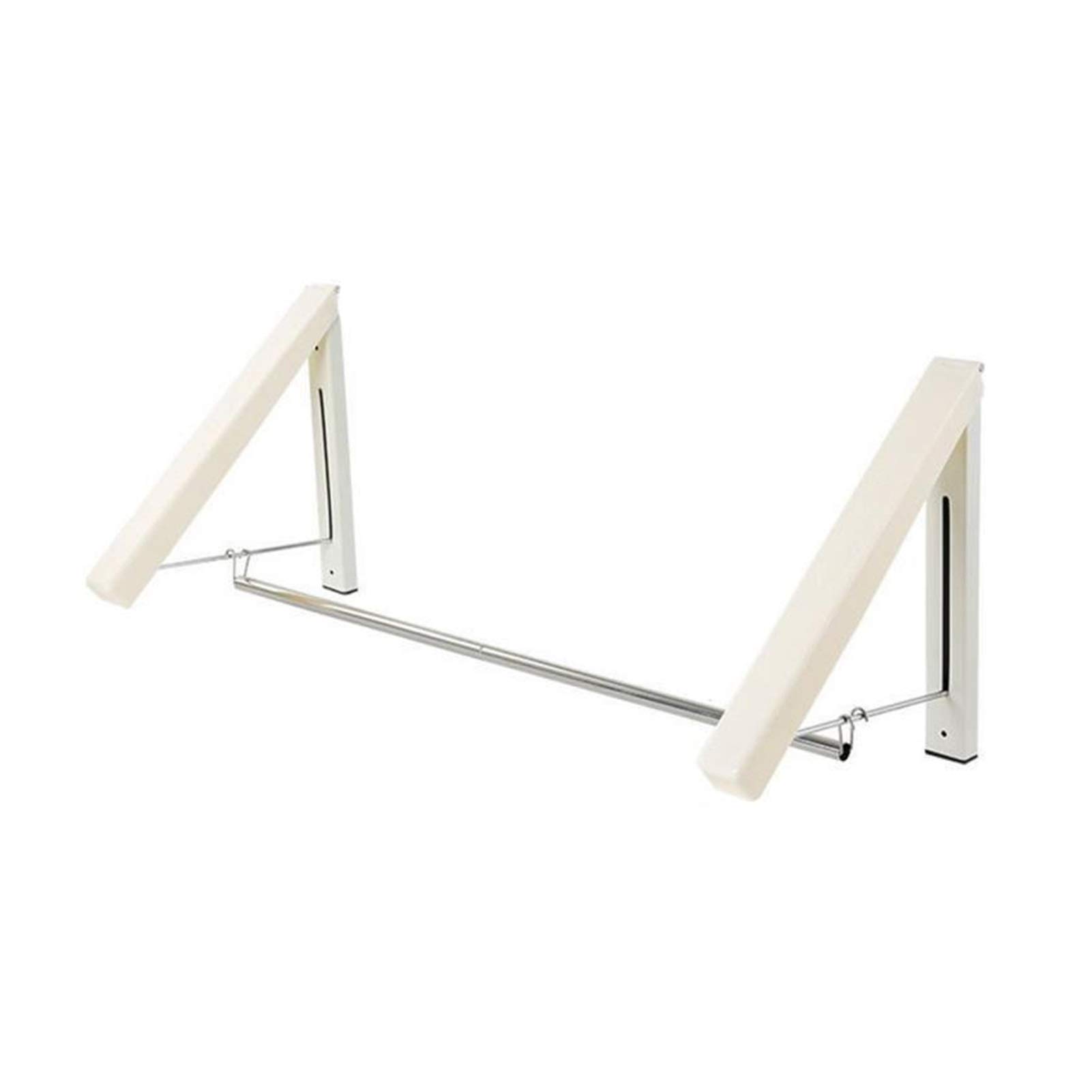 Cintres télescopiques etendoir pliant extérieur pour optimiser les petits balcons - 8