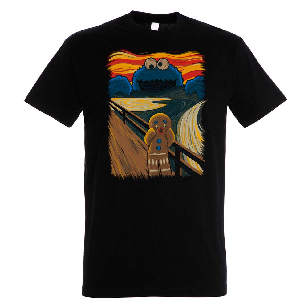 The Cookie Muncher T-Shirt – Cookie Monster – Muppets – 100% Cotton – High res Print.