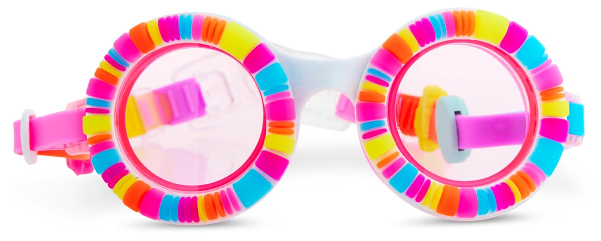 Bling2o Lunettes de Natation Enfant Bestie – 6 ans+,100% Silicone, Protection UV & Anti-buée, Sans Latex, Sangle Réglable