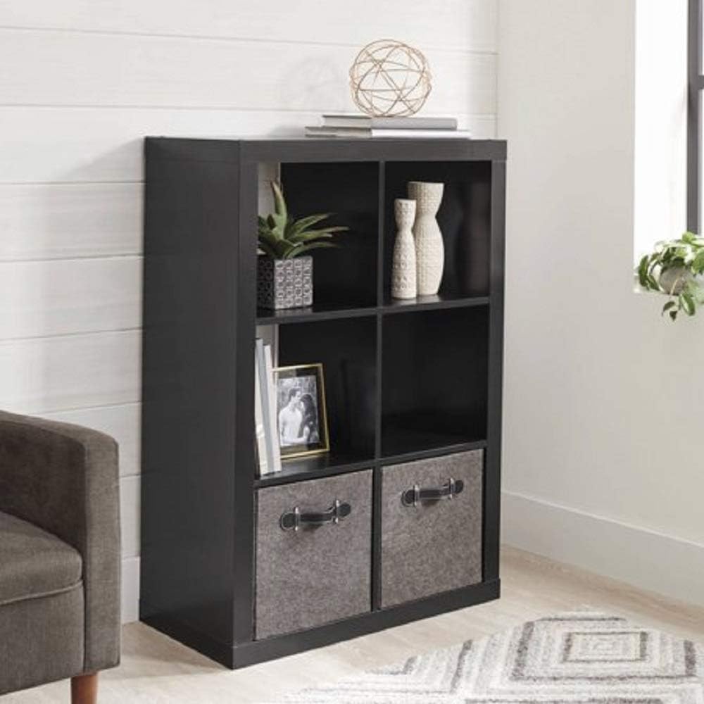 Better Homes and outlet Gardens 4-Cube Books Organizer Storage Financial sales sale Bookcase