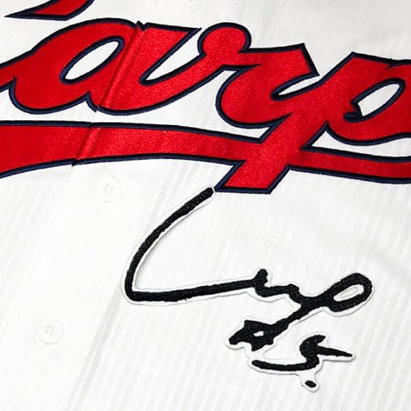 広島 カープ 長野久義 サイン 白布 応援 刺繍 ワッペン