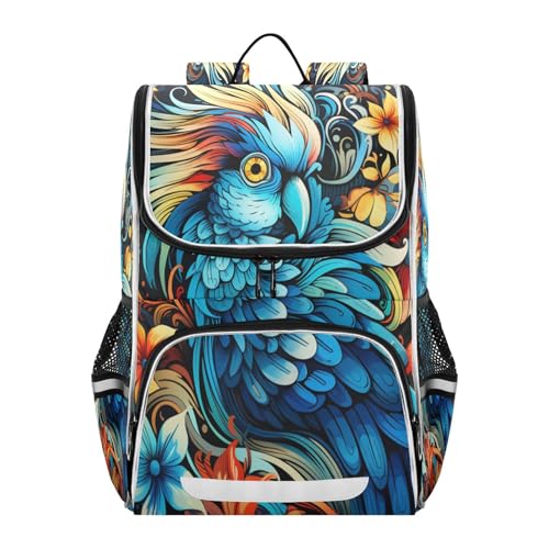 Sac à dos étudiant haute capacité à motif panda rigolo
