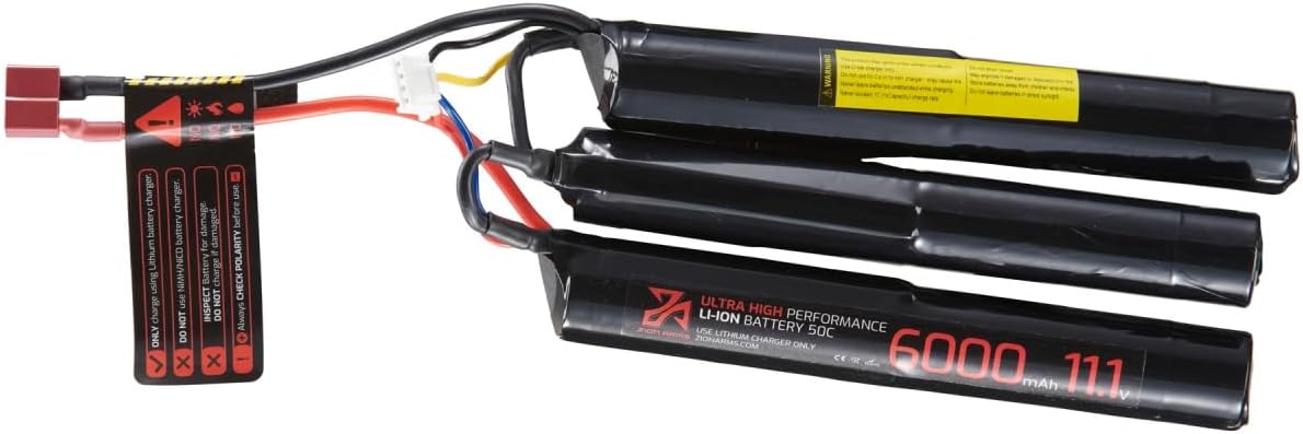 ZION ARMS 11.1v 6000mAh Lithium-Ion Crane Battery (Dean Connector)