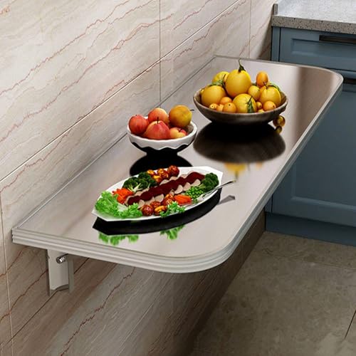 Table murale pliante pour pièces étroites : la solution contre le manque d'espace