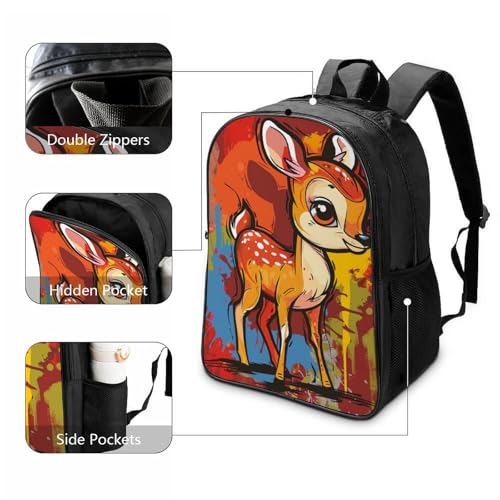 Mochila preescolar con correa anticaídas y espalda transpirable para niños 3
