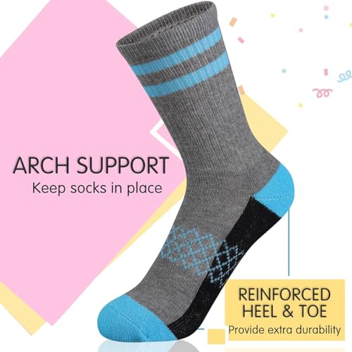 Comfortable sports socks with arch support that does not slide, suitable for daily outdoor use in 6 pairs4