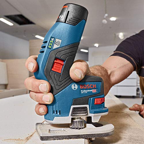 Bosch Tupia GKF 12V-8 com 2 pinças Sem bateria
