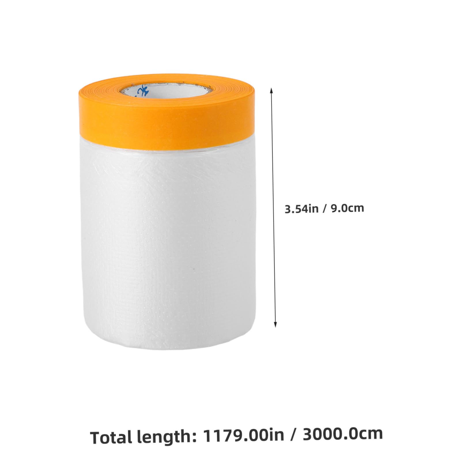 Happyyami 1Roll Automotive Masking Film Paint Protection Film for Cars Efficient Dirt Prevention Comprehensive Protection for Various Car Models