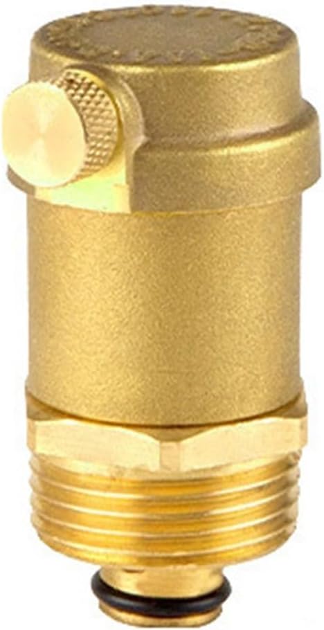 – Brass Automatic Exhaust Valve for Solar Water Heaters & Hot/Cold Water Systems – /2", 3/4", or " Thread, .6 MPa Pressure Rating,(inch)
