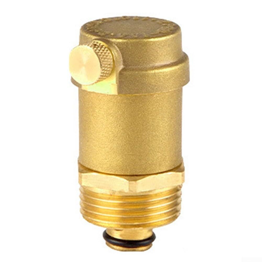– Brass Automatic Exhaust Valve for Solar Water Heaters & Hot/Cold Water Systems – /2", 3/4", or " Thread, .6 MPa Pressure Rating,(inch)