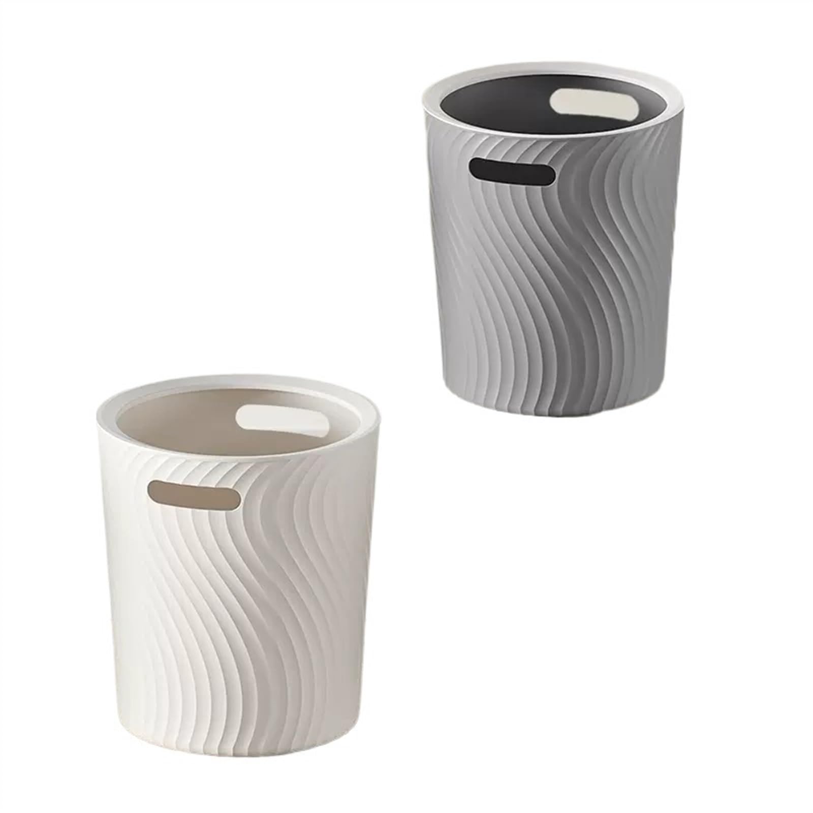 Poubelle de luxe légère pour salon et cuisine moderne - Modèle E grande capacité design chic