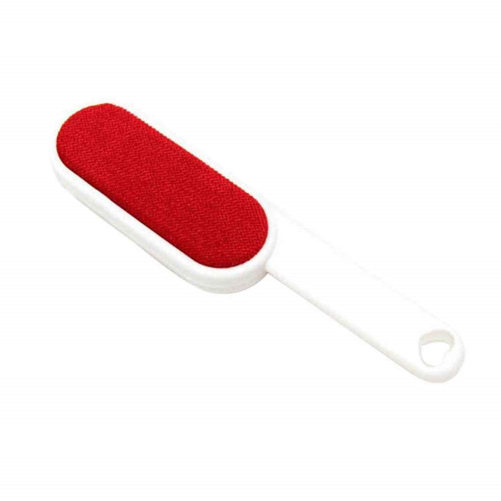 Reusable Double Sided Lint Remover Travel Brush for Removing Lint Dust for Cloths and pet Brush (White)-picture-23
