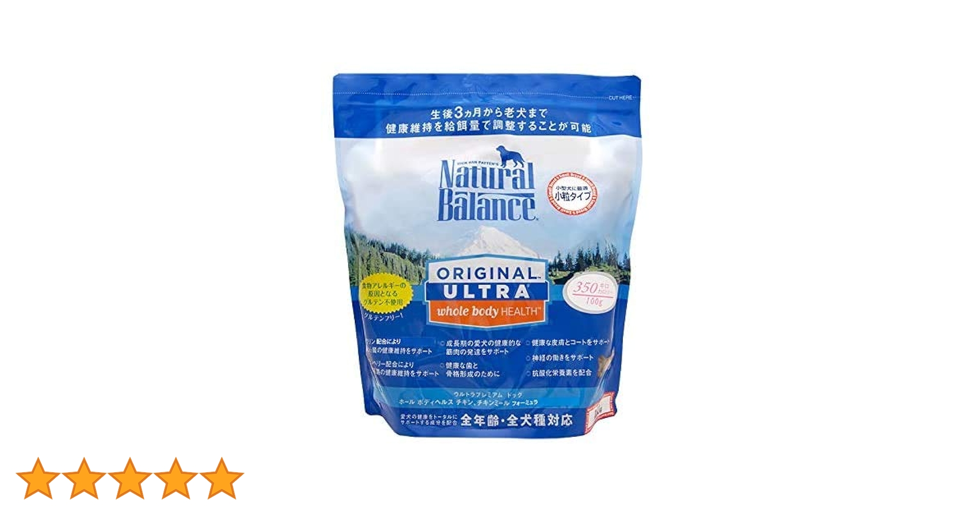 ナチュラルバランスウルトラプレミアム小粒1.82kg×3袋 Amazon.co.jp: ナチュラルバランス ホールボディヘルス 小粒1.82