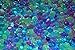 SENSORY4U Original Dew Drops Water Beads Plus Inflatable Bin 22 x 17 inches- Soothing Colors - A Calming Sensory Experience - 5 Colors Red Purple Dark Green Light Green and Blue
