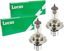 UKB4C 2 x Lucas LLB472 / 472 H4 12V 60/55W P43t halogen headlight bulb
