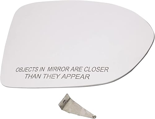 Miniatura 3 de Garage-Pro Cristal de espejo lateral del pasajero compatible con Chevrolet Cruze 2016-2019, con placa trasera