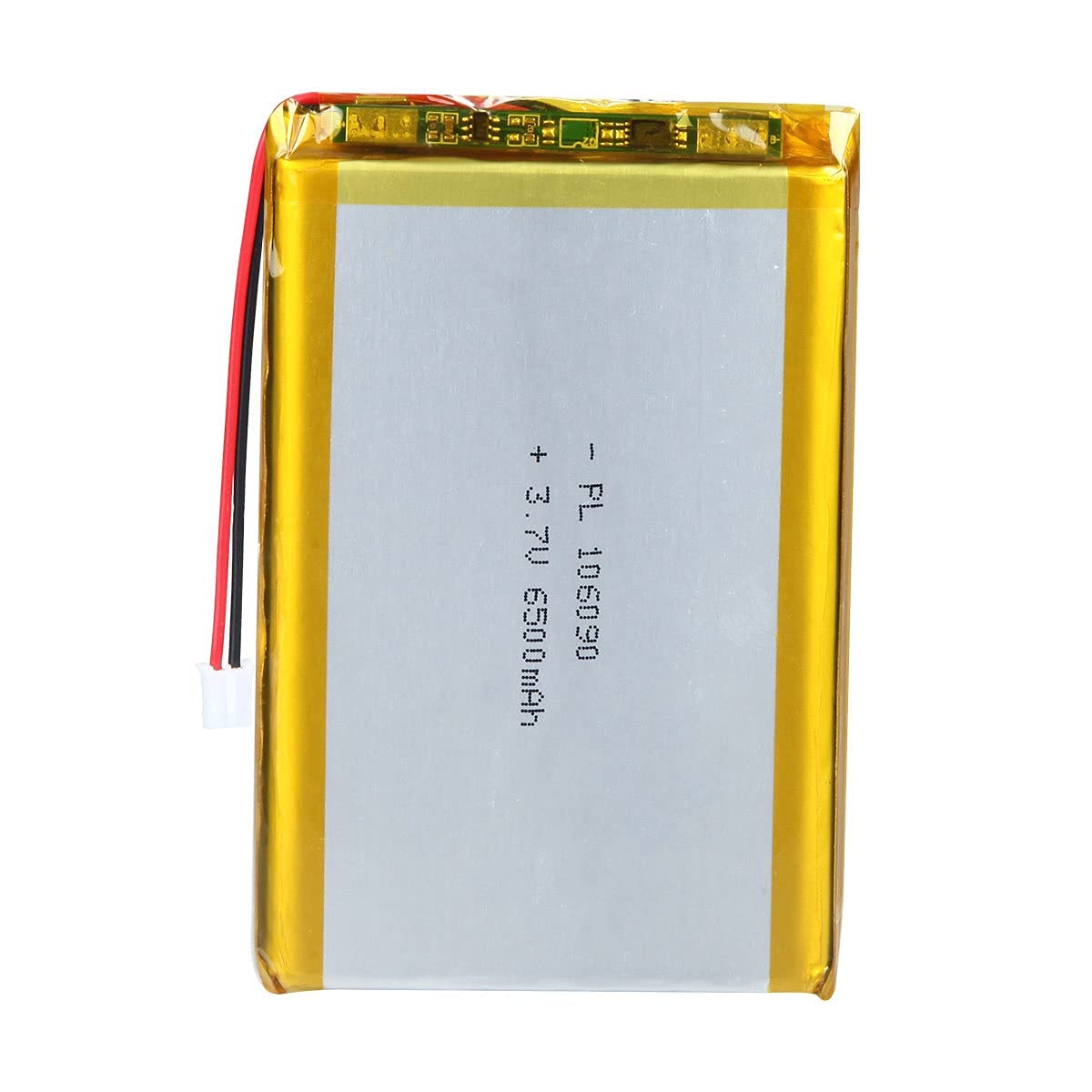 3.7V 6500mAh 106090 Lithium Polymer Ion Rechargeable Lipo Battery with PH 2.0mm Connector