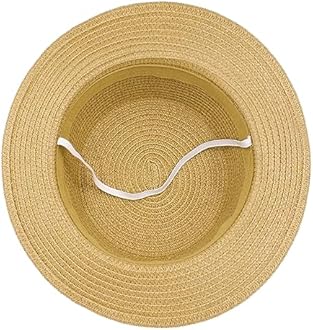 VRITRAZ Baby Boy's and Girl's Kids Children Cute Printed Cartoon Gift Summer Fancy Dress Straw Fasion Hat Cap 2