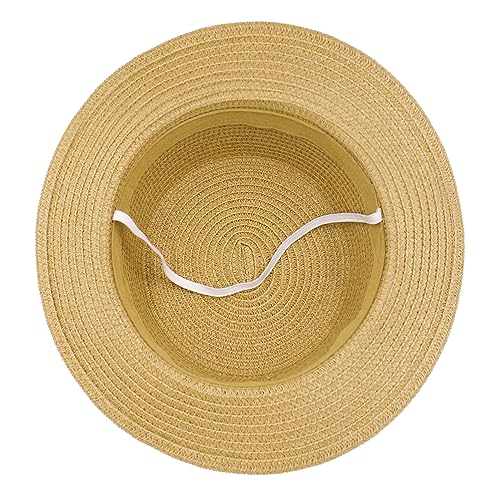 VRITRAZ Baby Boy's and Girl's Kids Children Cute Printed Cartoon Gift Summer Fancy Dress Straw Fasion Hat Cap 2