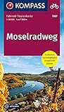  Fahrrad-Tourenkarte Moselradweg: Fahrrad-Tourenkarte. GPS-genau. 1:50000. (KOMPASS-Fahrrad-Tourenkarten, Band 7007)