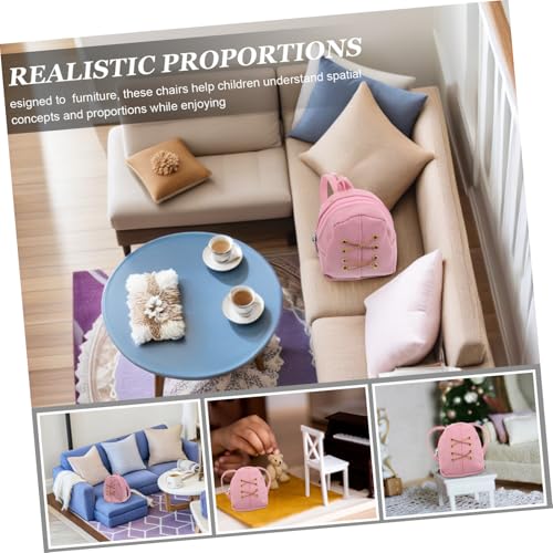 Mini Zipper Doll Backpack for Cute Coin Purse Change Pouch for Little Eyecatching Design for Financial Learning Daily Use3