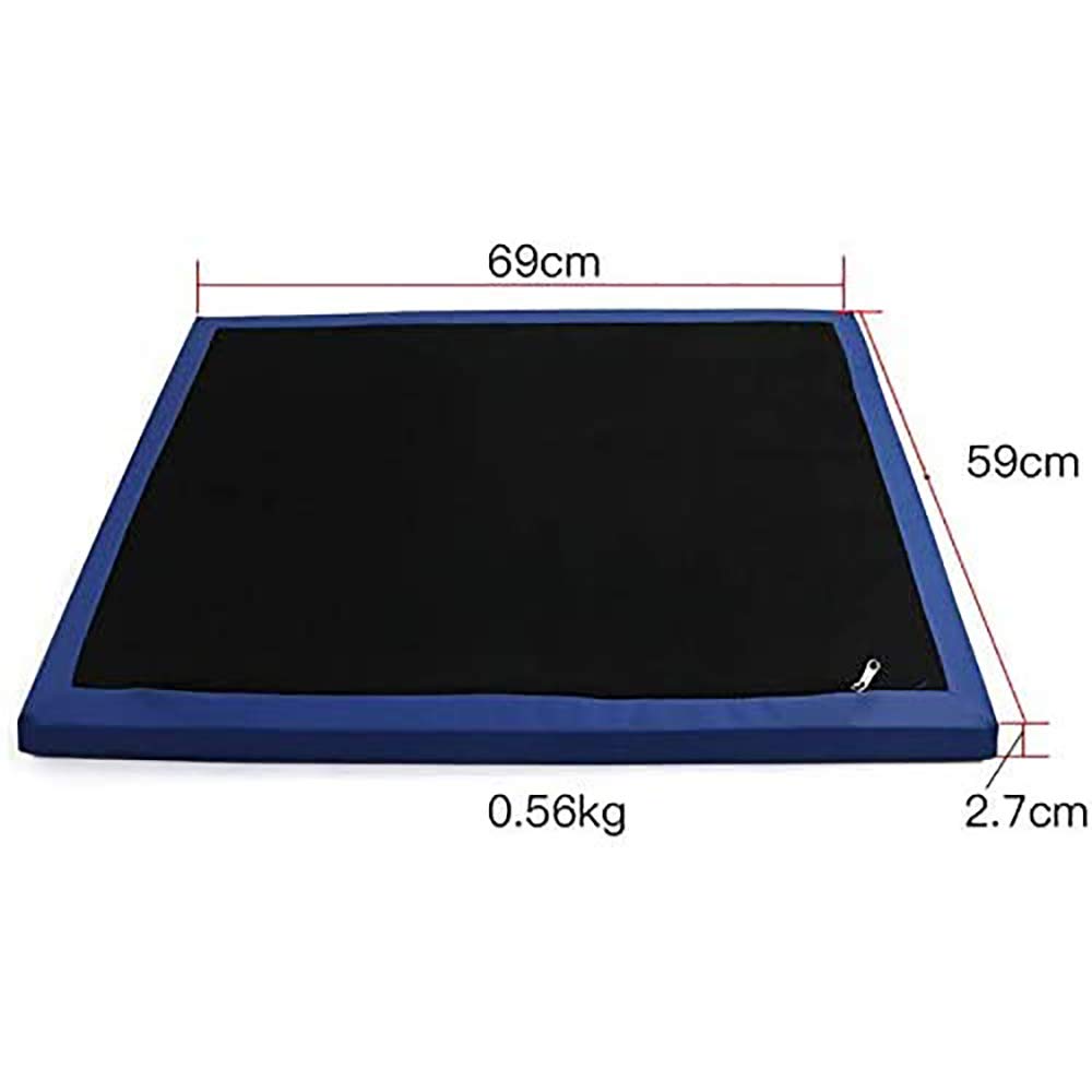 Tappetino disinfettante con design a 3 strati, alta durezza, buona elasticità, 69 x 59 cm, tappetini sterilizzati, suole per scarpe per un'igiene pulita