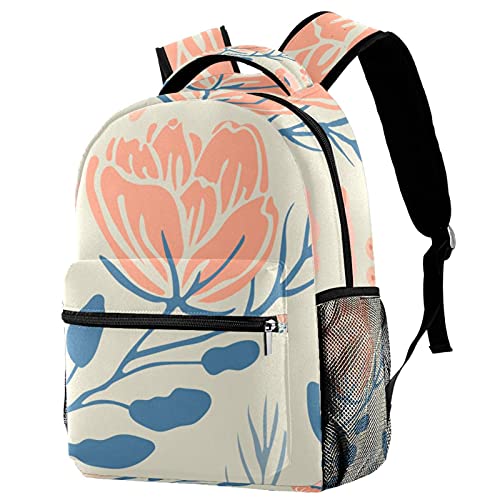 Sac à dos de voyage confortable et léger avec un imprimé nature pour enfants