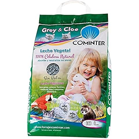 Lecho Vegetal Universal Grey&Cloe para Animales Pequeños Cover