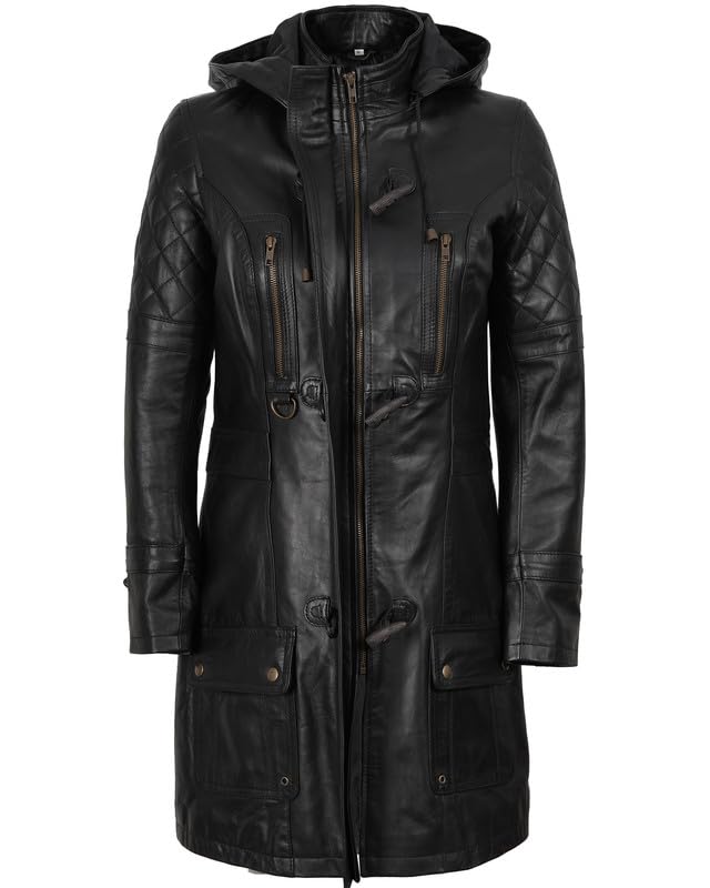 Blingsoul Leather Coats For Women - Real Lambskin Leather Jacket Womens4