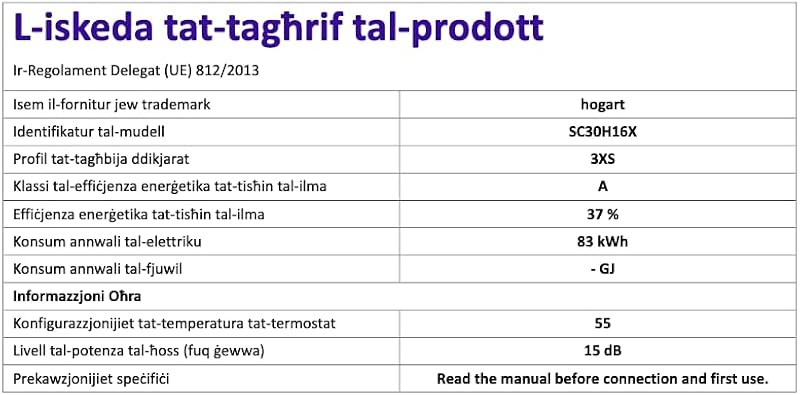 HOGART Elektromos Csaptelep Azonnali Vízfűtővel 230V Konyha Fürdőszoba Kerti Használatra