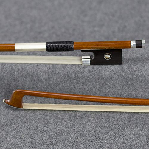 4/4 Size Pure Silver Mounted Master Level Pernambuco Violin Bow