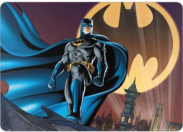 Skinit Laptop Decal Skin Compatible with MacBook Air 13.6in M2 (2022) - Officially Licensed Warner Bros Batman in The Sky Design