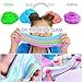 ESSENSON Slime - Jumbo Floam Cloud Colorful Rainbow Slime Stress Relief Gifts Toy for Kids and Adults Soft Stretchy and Non-Sticky 7 OZ