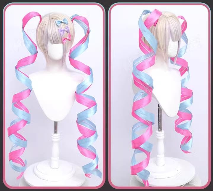 Amazon.co.jp: 超てんちゃん コスプレウィッグ 髪飾り付き 超絶最かわ