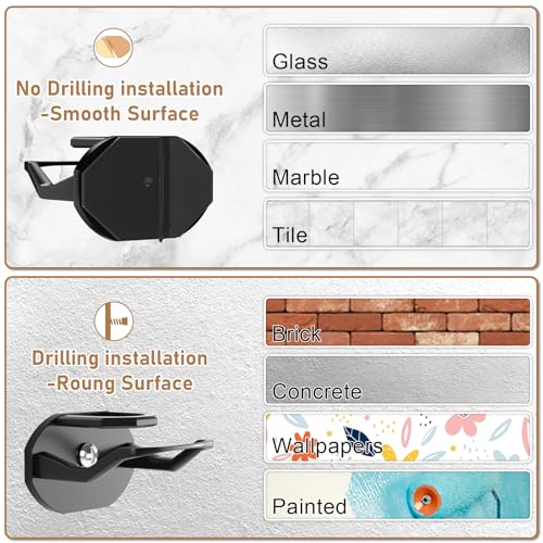 Niunuerga 22 Pack Adhesive Hat Hooks For Wall, Super Strong Hat Rack For Baseball Caps thumb #4