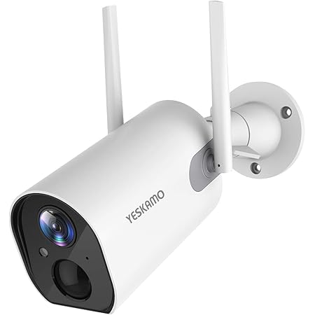 高級素材使用ブランド 令和新型 高容量 Yeskamo 防犯カメラ Wifi 屋外 0万画素 ma充電池 長時間動作 電源不要 完全無線 Usb充電 音声通話 Pir人体感知 ソーラーパネル 付属しない 充電可能 Ip65防水 屋外カメラ ワイ パソコン周辺機器
