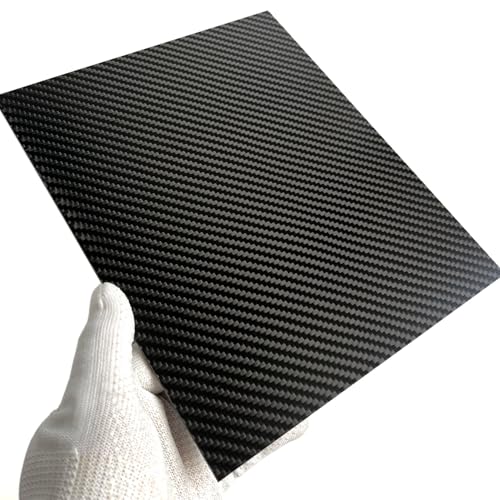 Cncarbonfiber SHEET24520020 Carbon Fiber Sheet 240X200X2.0Mm,Carbon Fiber Plate Board 0.5/1.0/1.5/3/4Mm Available,3K Twill Matte Surface thumb #1