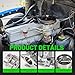 LEAPTREND 7005606 1 Barrel Carburetor Kit Rochester B Manual Choke Fit for 1950-1959 Chevy GMC Truck 235Cu & 1932-1952 Chevrolet 216ci 6-cyl 3.8L Engine w/Fuel Filter/Brushes/Gasket/Gloves