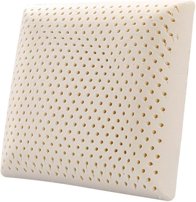 Almohada for Dormir de látex Natural estándar, Suave y Transpirable, for sofá Cuadrado(40 * 40 * 16cm)