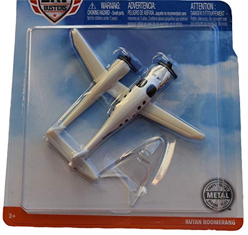 Matchbox Sky Busters Rutan Boomerang, Blanco miniatura 2