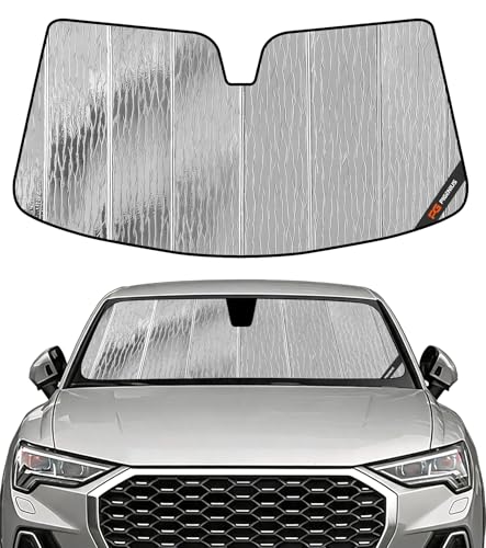 Pigenius Windshield Sun Shade for Audi Q3/Q3 Quattro 2015-2018 Front Window Sunshade - AstraGuard