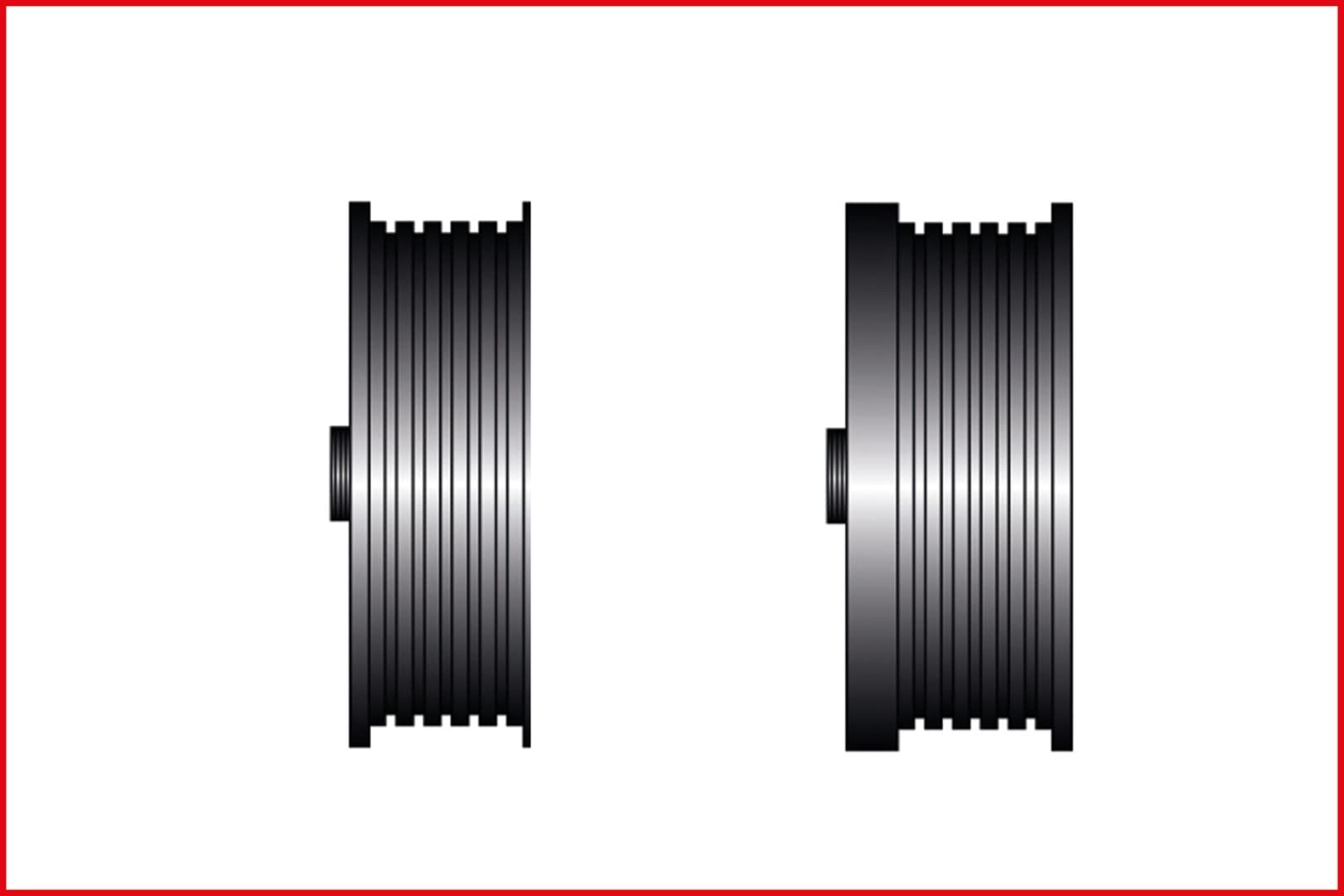 KS Tools 150.3180 Juego de herramientas especiales para correas elásticas y correa trapezoidal múltiple, 11 pzs
