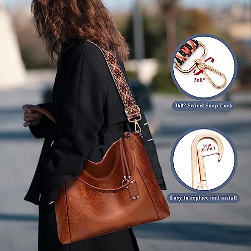 Image of Long Keeper Wide Purse Strap - Adjustable Shoulder Strap Crossbody Handbag Replacement Bag Strap Guitar Straps