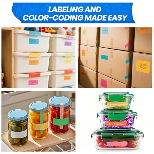 Image of Colored Masking Tape Painters Tape Painting Tape Rolls