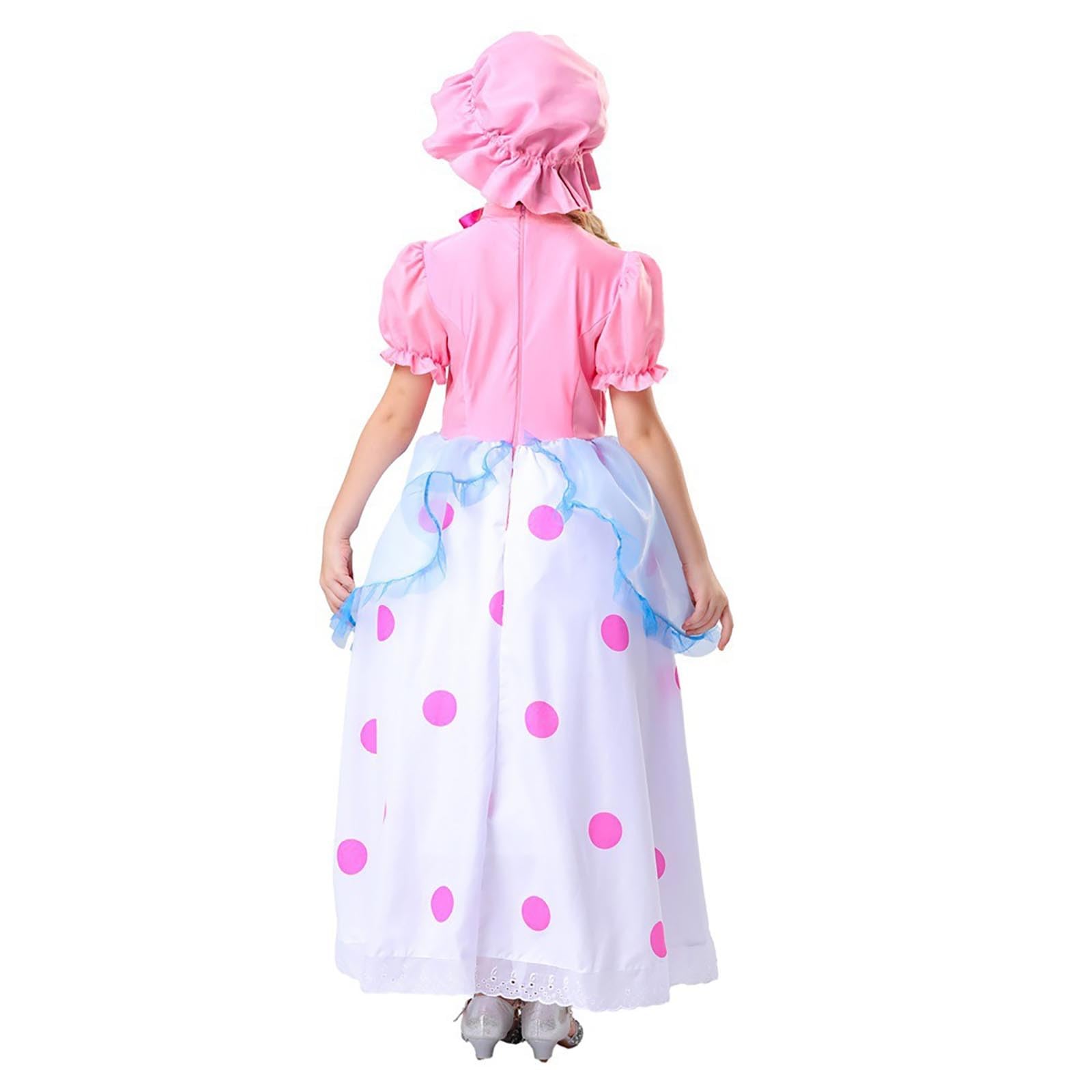 Genérico Disfraz Niña Halloween Bruja Adorable. Traje De Cosplay De Vestido Largo para Niños 5 A 12 Años. Ropa Fiesta Disfraces. Disfraz Carnaval Maga