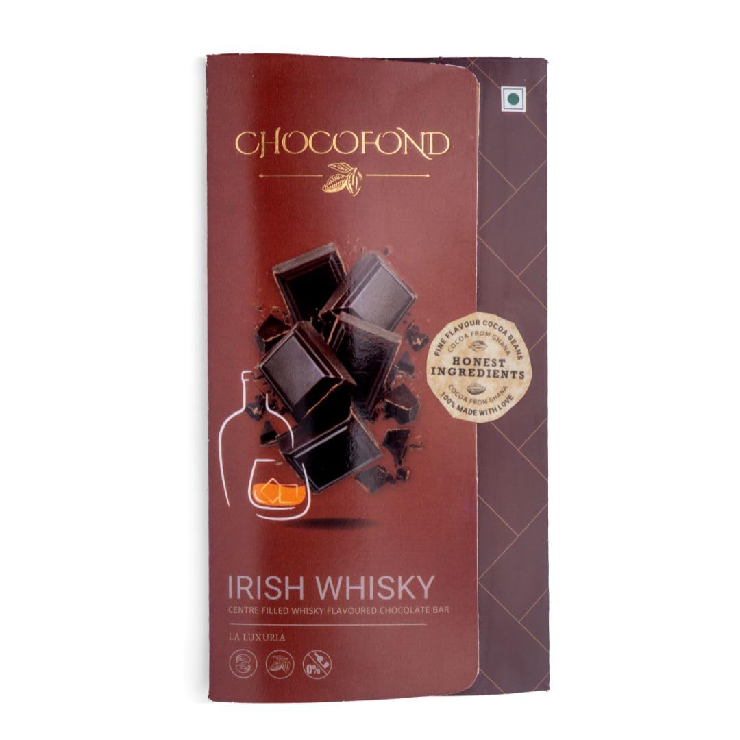 Irish Whisky Flavoured Chocolate Bar (Contains no Alcohol) (B0D2LBFPNK) Amazon Price History, Amazon Price Tracker