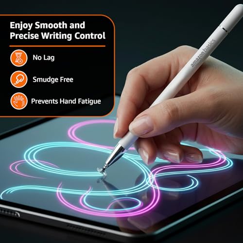 Amazon Basics Capacitive Stylus Pen (White) - Image 5