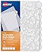 Avery Style Edge Insertable Plastic Dividers, 8 Tabs, 1 Set, Assorted Fashion Designs (11291)