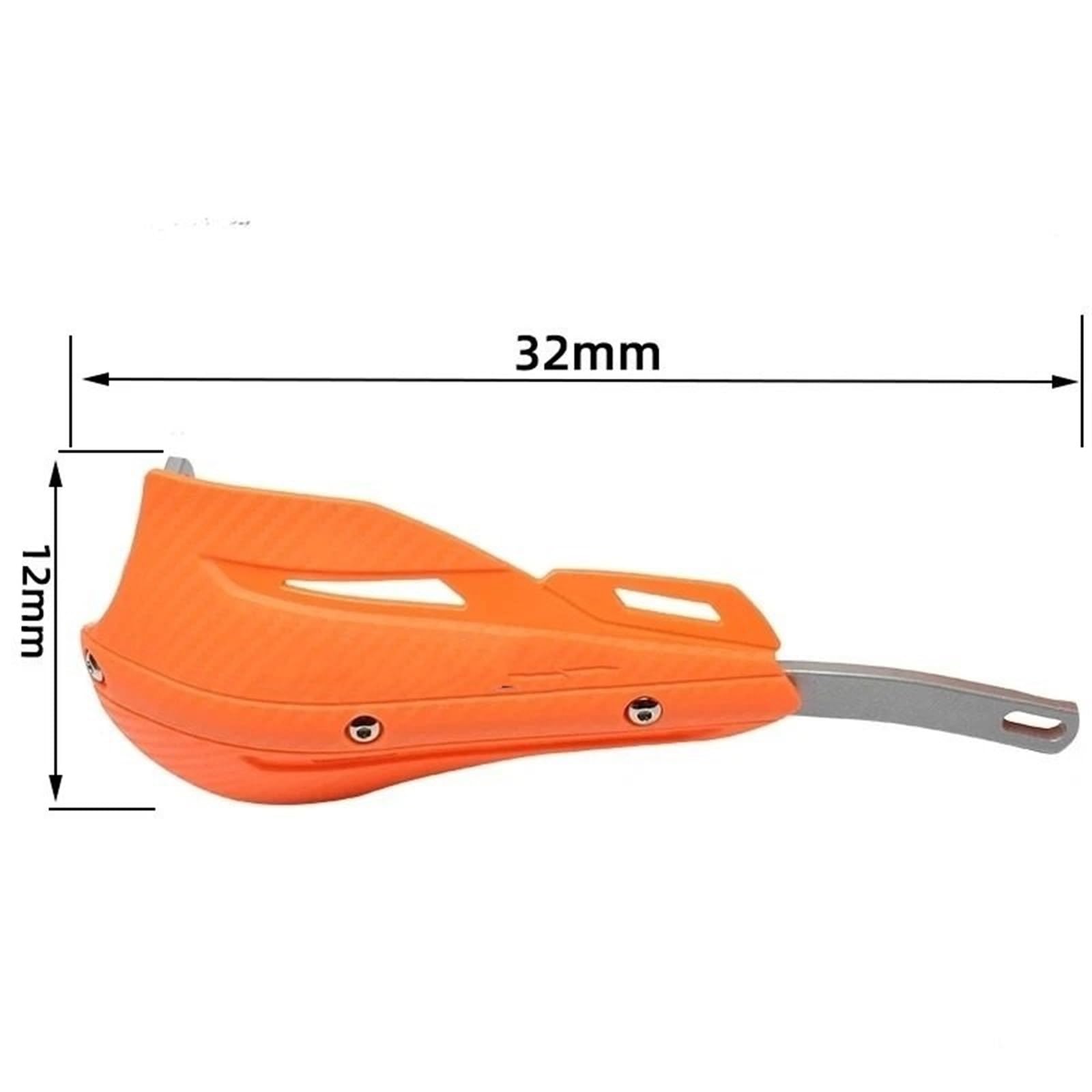 Części kierownicze motocykli Osłona uchwytu motocy 22mm 28mm pasuje do wszystkich rowerów terenowych Enduro motocyklowe ochraniacze na dłonie uniwersalne osłony pokrywa uchwyt zestawy montażowe jelca